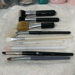 Makeup Brushes: morphe, sigma, 100% pure